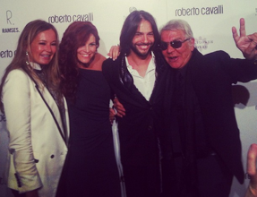 “Roberto Cavalli ha inaugurado espacio en Madrid. Como no podía ser de otro modo en la milla de oro del shopping de alta gama, Ortega y Gasset 25.”