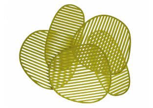 “La lámpara de pared o aplique Nuage, del diseñador italiano Philippe Nigro se inspira idealmente en el Optical Art, movimiento artístico de vanguardia de la década de los sesenta.”