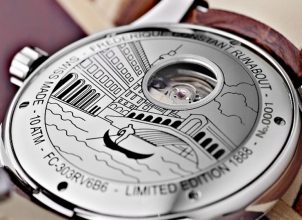 “En 2012 Frédérique Constant presenta las Ediciones Venice del Runabout, consistentes en una versión con cronógrafo y otra versión automática con tres agujas y fecha.”
