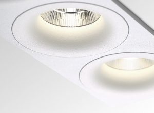 “REO de Delta Light es una nueva generación de la tecnología LED empotrables con una luz potente y cálida.”
