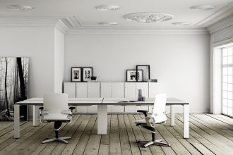 "Los últimos proyectos presentados por el diseñador Aitor García de Vicuña de AGV Estudio, son tres colecciones de equipamientos para espacios de trabajo y oficinas, producidas por la empresa portuguesa Famo"