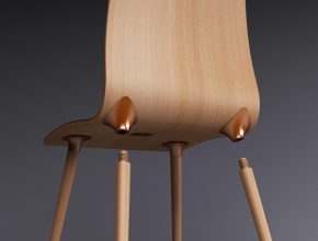 “La silla S-Copper es un concepto de silla de alta gama pensado para personas que valoran la nobleza de los materiales.”
