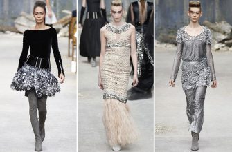 “Chanel quería impresionar y lo logró... como siempre. El Grand Palais de París fue la sede para mostrar prendas de organza, lentejuela y tul de seda con destellos en plata y cristal. Así es la mujer Chanel para el otoño-invierno 2013-2014.”