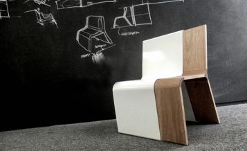 “El concepto de esta silla creada por el diseñador industrial Alberto Villarreal, está inspirado en el espacio vacío generado por los objetos.”
