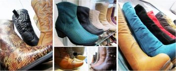 "Couromoda 2014 Sao Paulo es una feria de moda para el lanzamiento de zapatos y artículos de cuero."
