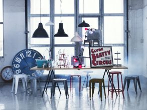 “El metal y la madera son los materiales protagonistas en el estilo industrial”