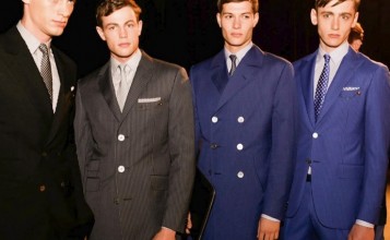 “Sastrería fina y trabajo artesanal se mezclan con una pizca de ironía y deseo de despreocupación en la colección Primavera-Verano 2014 de Canali”