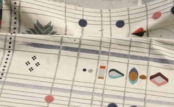 "Rabari: una colección de alfombras que evocan la sensualidad del bordado tradicional indio, creada por Doshi Levien para Nanimarquina"