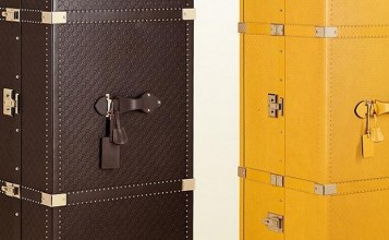 "La reconocida casa de moda italiana Gucci lanza dos baúles para viajar de alta gama en su versión masculina y femenina: Guccisima Leather Shoe Trunk y el Diamante Lux Leather Gucci Heritage Travel Trunk, están hechos a mano y a la perfección"