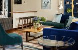 Apartamento moderno y colorido