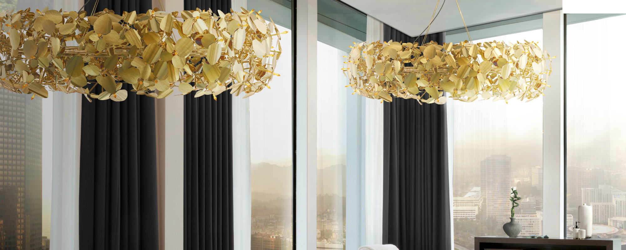 Covet Lighting: Tendencias de lamparas para proyectos lujuosos y elegantes