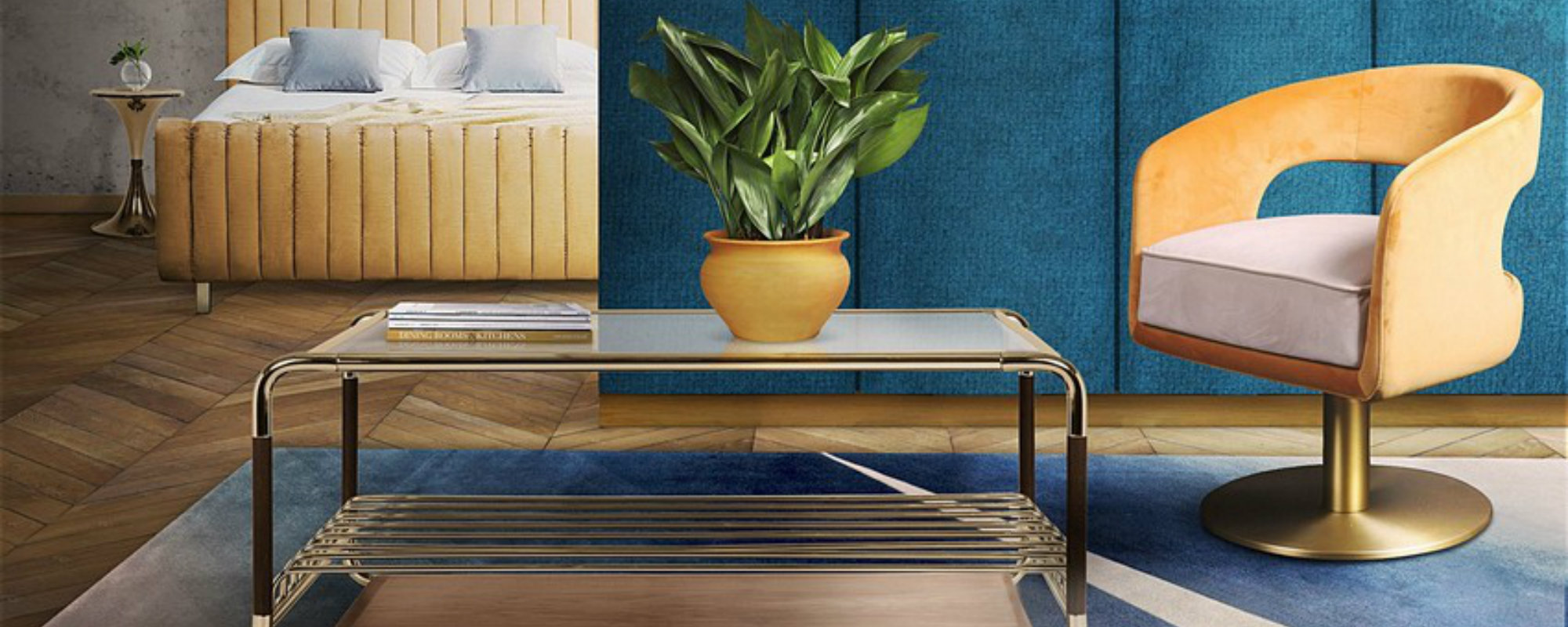 Mesas de Centro para un proyecto y ambiente lujuoso y elegante