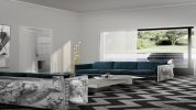 Diseño de interiores: Sofas modernos para la decoración de una sala de estar elegante