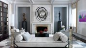 Diseño de Sala de estar: combinaciones de colores poderosas