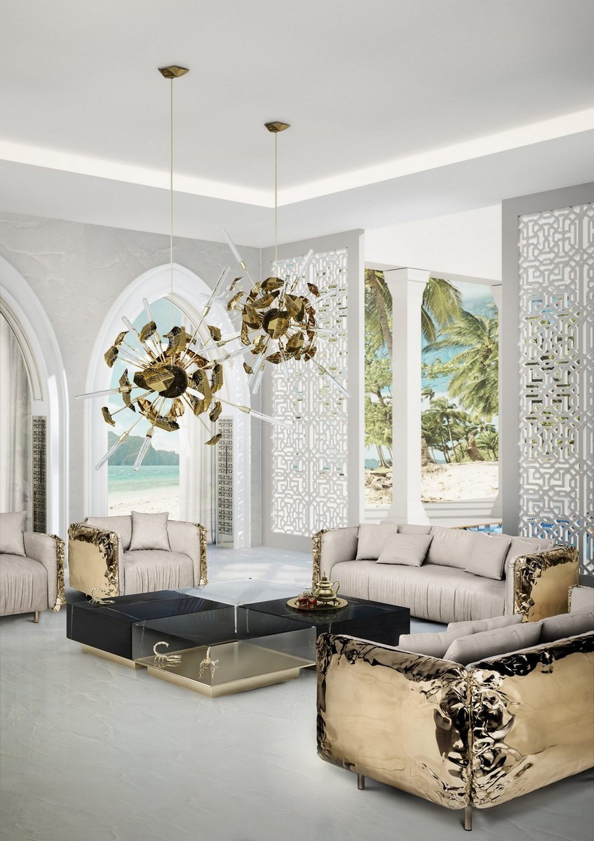 Mesas de Centro: Tendencias de Decoración poderosas y lujuosas