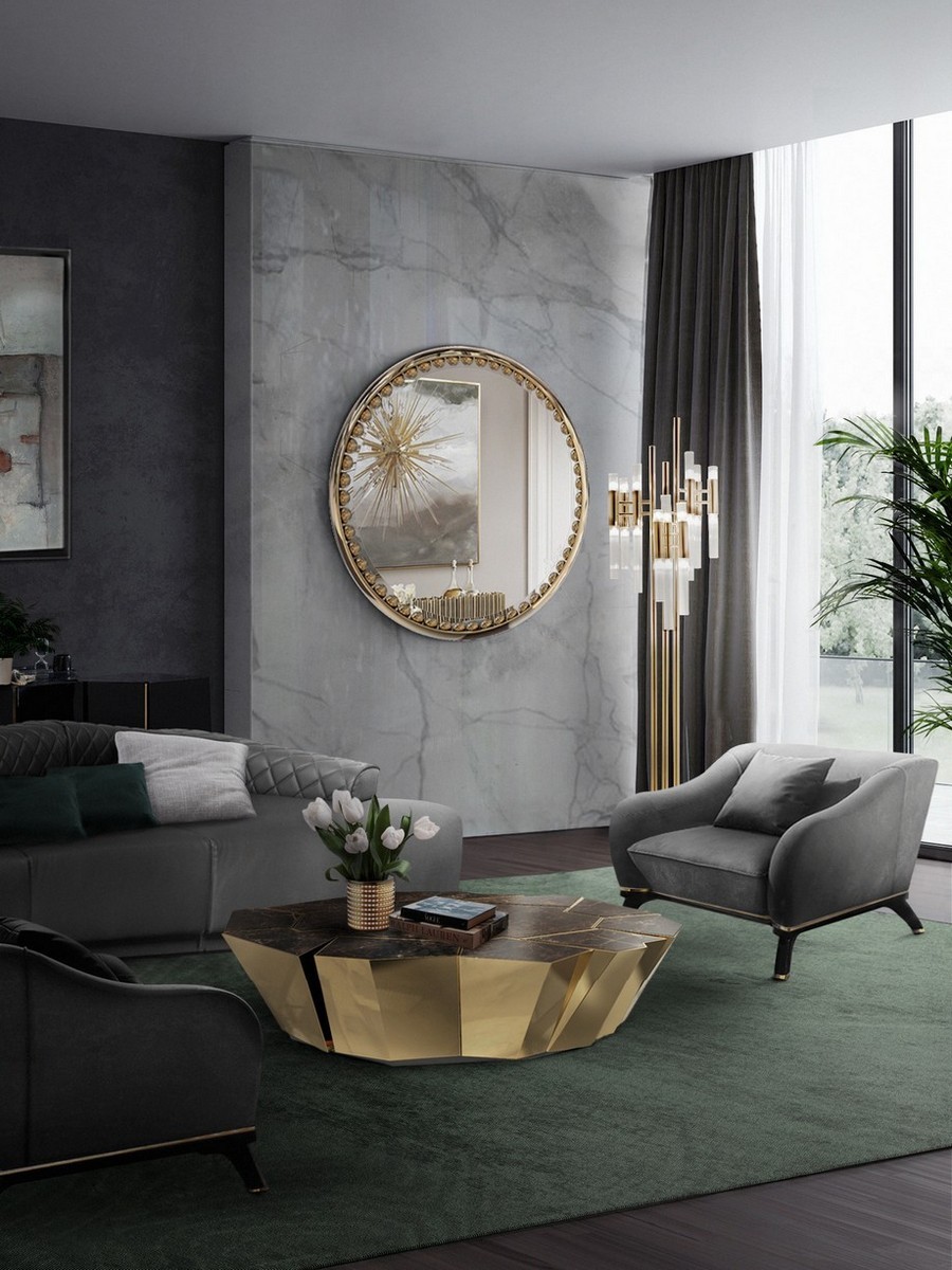 Mesas de Centro: Tendencias de Decoración poderosas y lujuosas