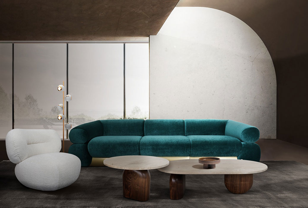 Sofas lujuosos: Ideas para una Sala de estar poderosa y elegante