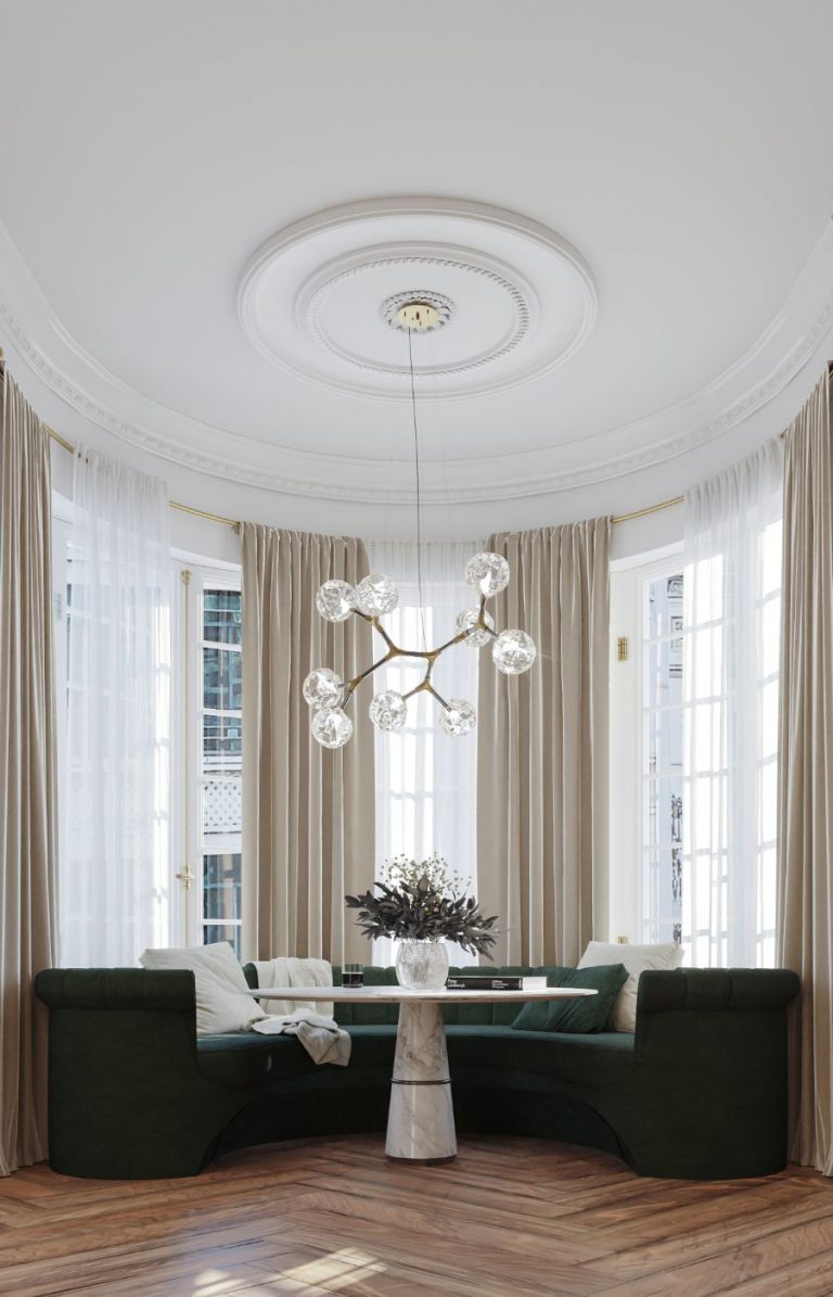 Casa lujuosa en Paris: Mezcla un diseño clásico y contemporáneo