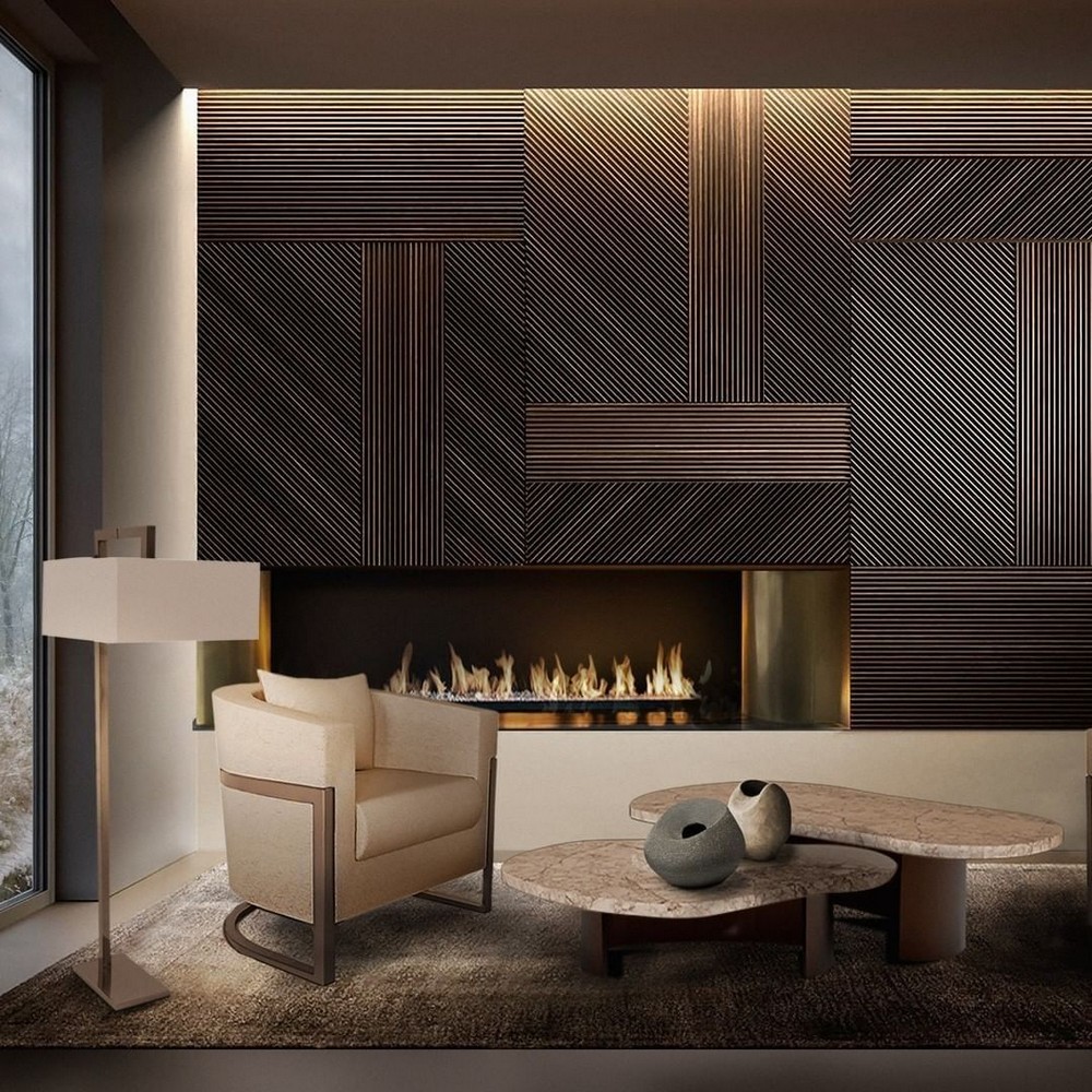 Sala de estar lujuosa: Inspiraciónes con un Diseño de Interior moderno