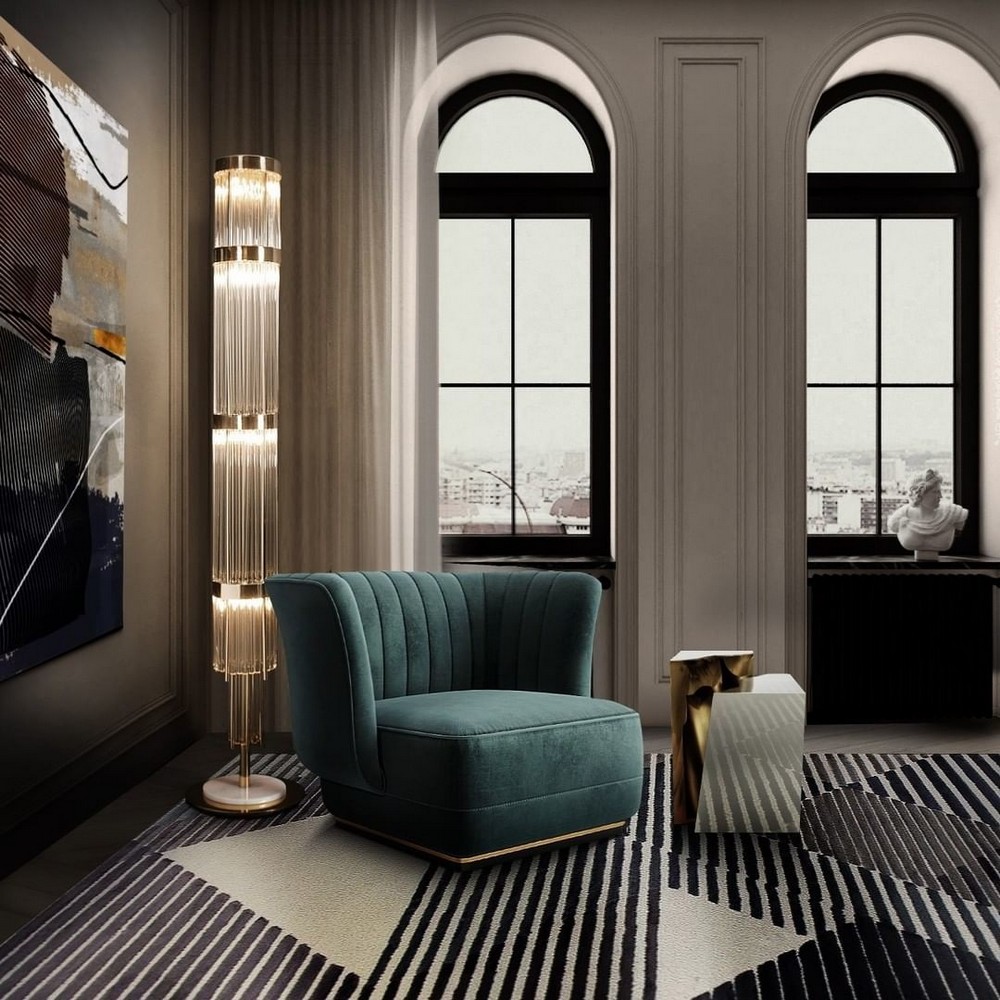 Sala de estar lujuosa: Inspiraciónes con un Diseño de Interior moderno
