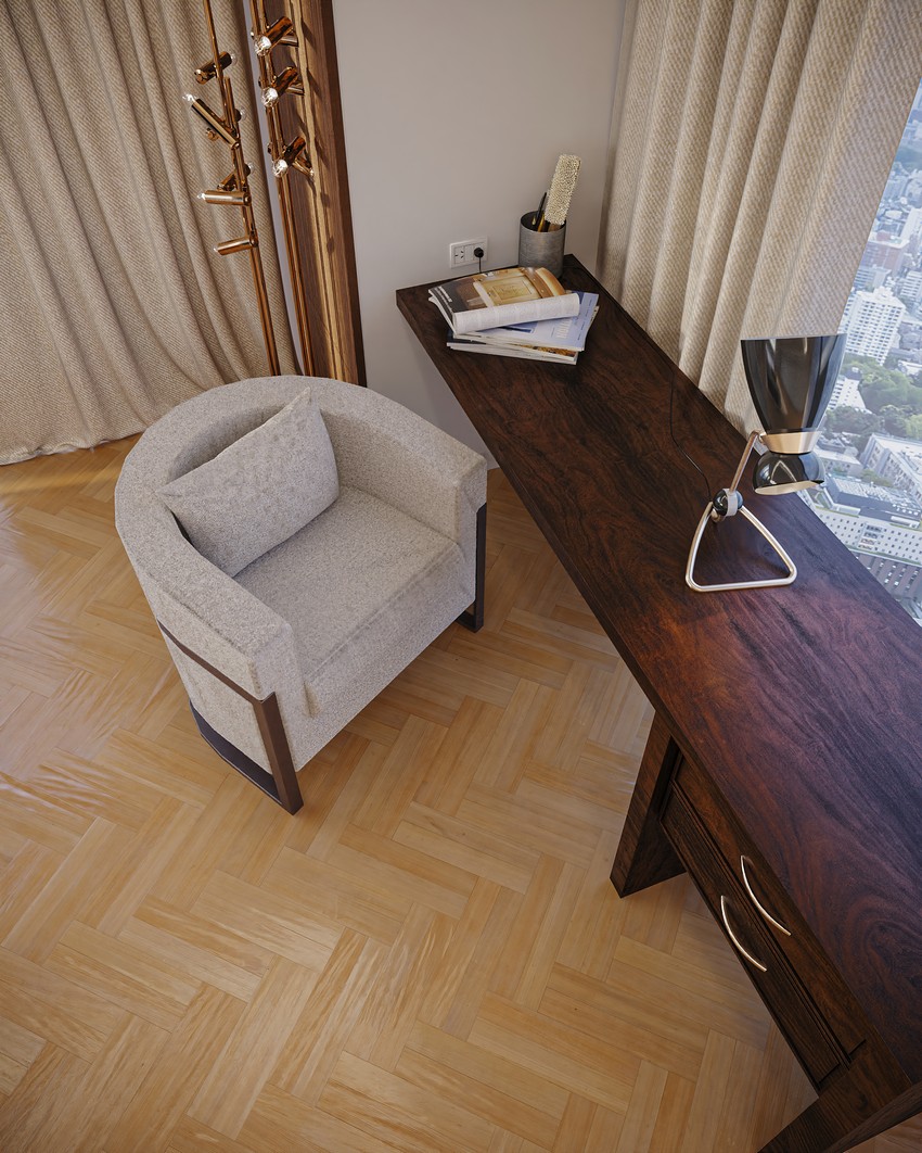 Oficina Moderna: Un Diseño elegante de Sergio Caparelli